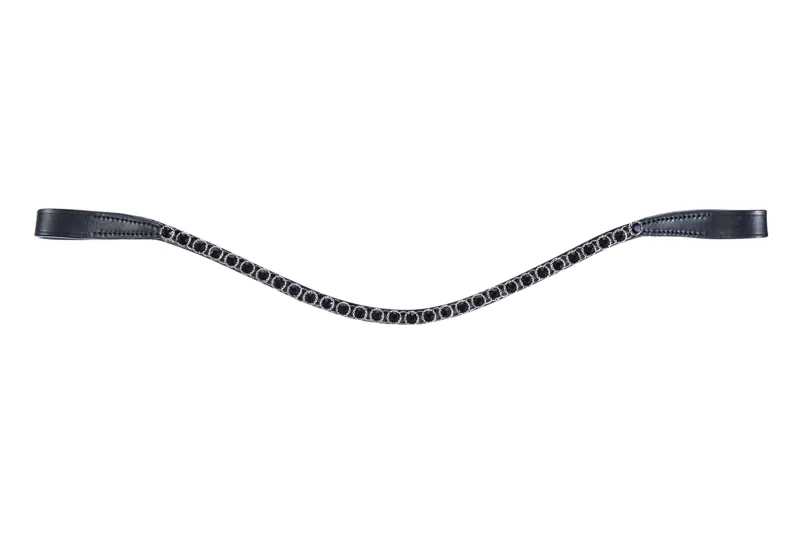 HKM Precious Browband in Black